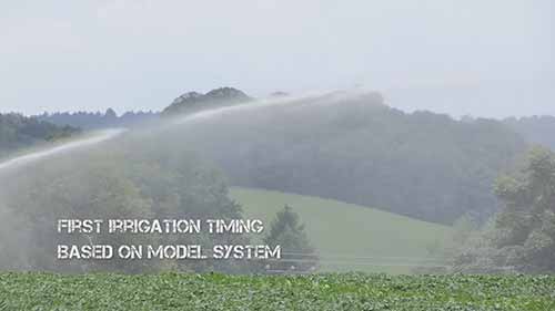 现代农场灌溉计划