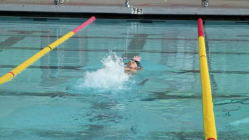 南加州大学游泳训练记录
