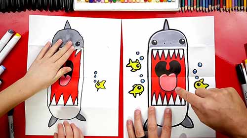 折叠画系列——鲨鱼