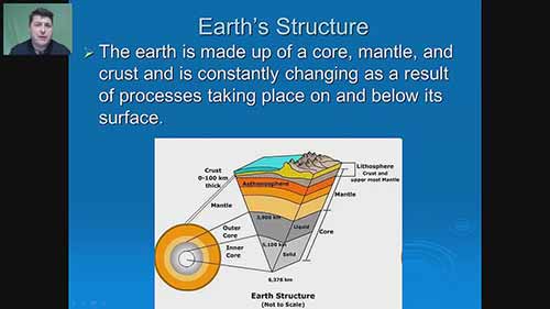 地球的内部结构和地质过程