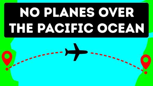为什么飞机不飞越太平洋