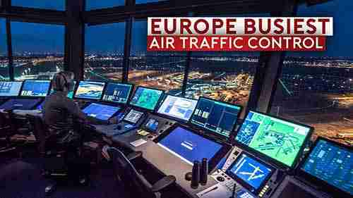 阿姆斯特丹机场的空中交通管制中心