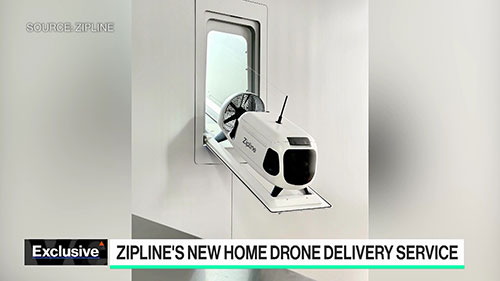 Zipline的新型无人机递送系统